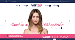 Desktop Screenshot of happyhair.sk